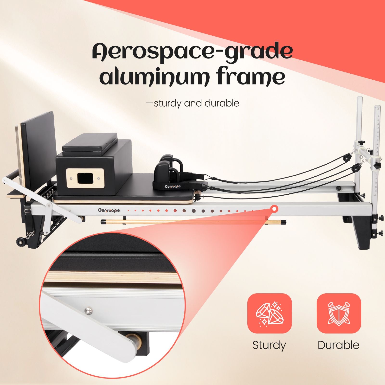 Reformer A2 avec tour et tapis